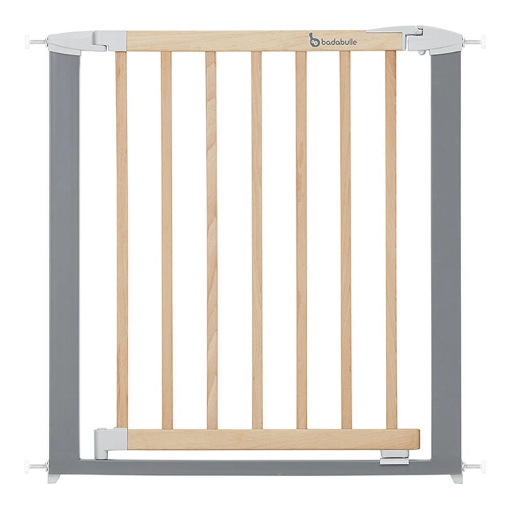 Badabulle Barrière De Sécurité Safe & Lock Bois Métal 73-81.5 Cm 1 Badabulle Barrière De Sécurité Safe & Lock Bois Métal 73-81.5 Cm