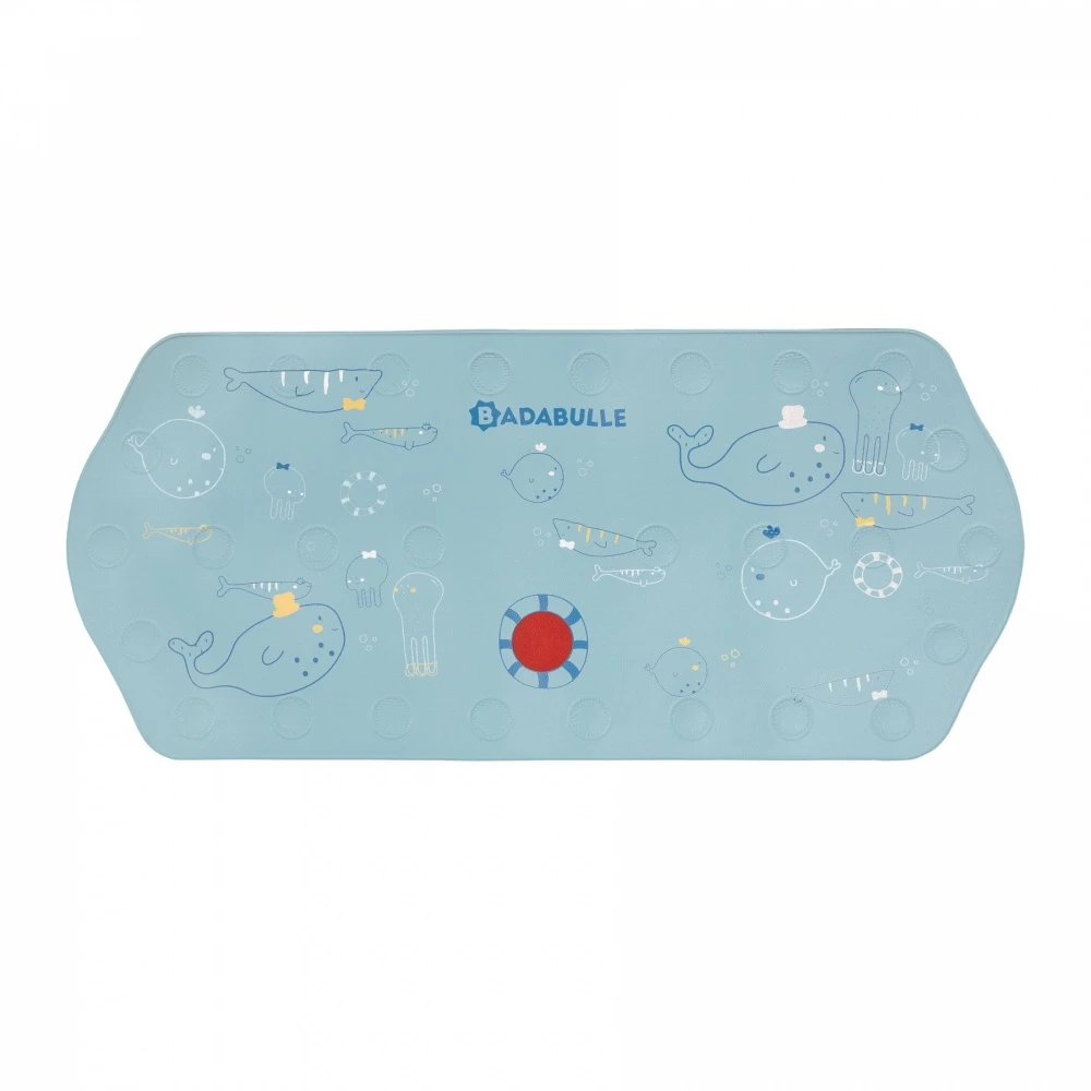 Badabulle Tapis De Bain Bébé Xxl Bleu 1 Badabulle Tapis De Bain Bébé Xxl Bleu