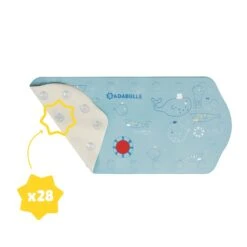 Badabulle Tapis De Bain Bébé Xxl Bleu 8 Badabulle Tapis De Bain Bébé Xxl Bleu -Allobébé ul090074245 2