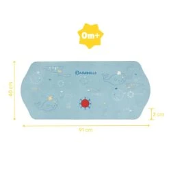 Badabulle Tapis De Bain Bébé Xxl Bleu 9 Badabulle Tapis De Bain Bébé Xxl Bleu -Allobébé ul090074245 3