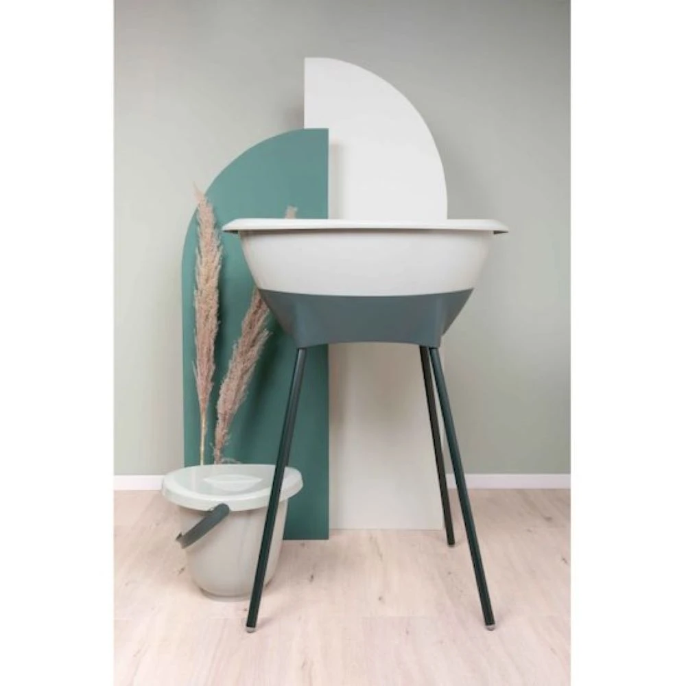 Luma Seau à Couches Avec Couvercle Vert Sauge 2 Luma Seau à Couches Avec Couvercle Vert Sauge – Image 2