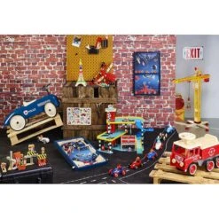 Vilac Porteur Voiture Vintage Police 13 Vilac Porteur Voiture Vintage Police -Allobébé vc082010438 6