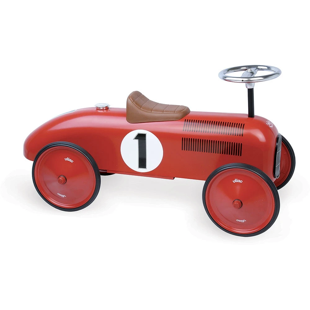 Vilac Porteur Bébé Voiture Vintage Rouge 1 Vilac Porteur Bébé Voiture Vintage Rouge