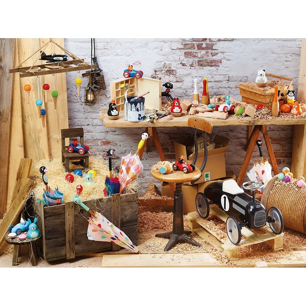 Vilac Porteur Bébé Voiture Vintage Noir 5 Vilac Porteur Bébé Voiture Vintage Noir – Image 5