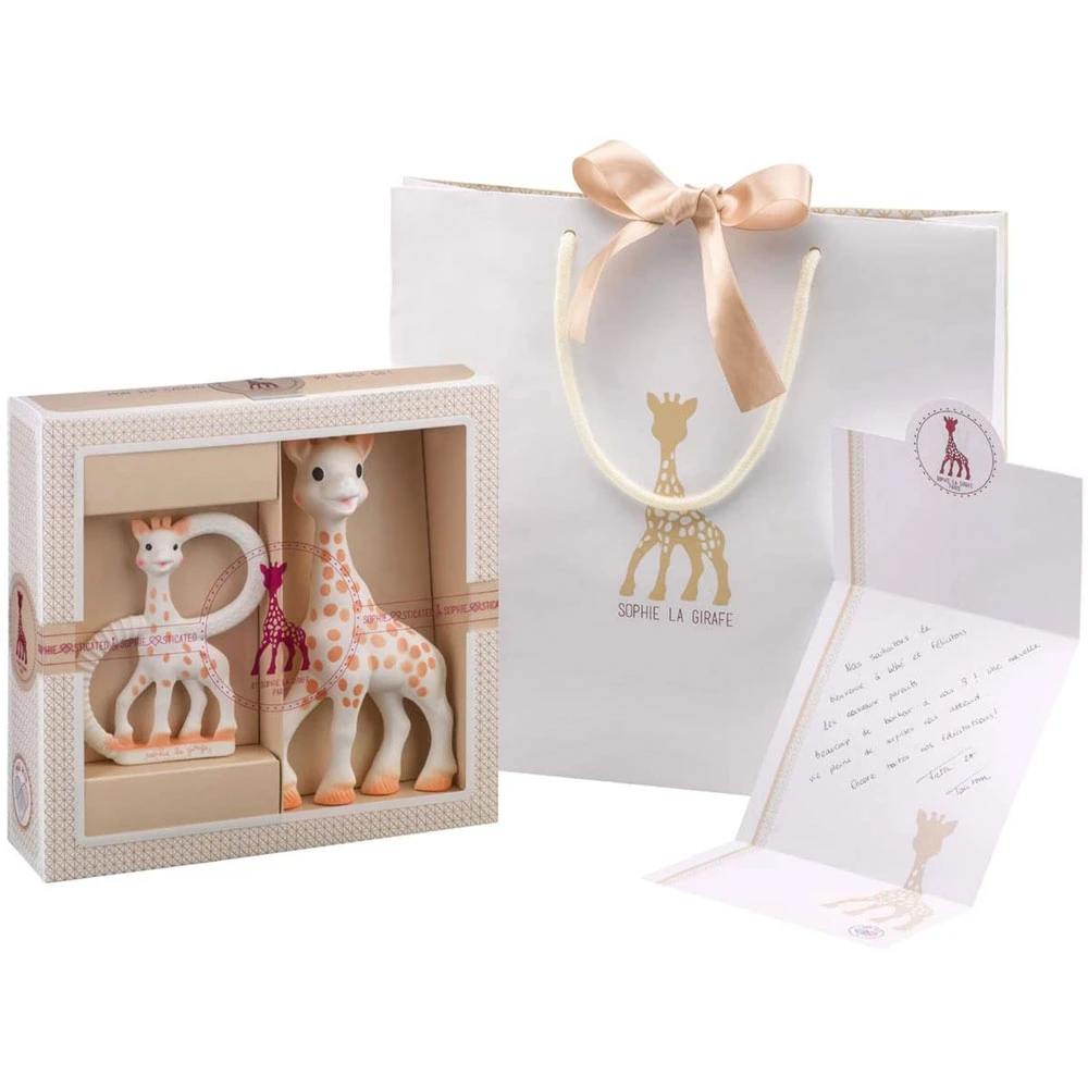 Coffret Naissance Prêt à Offrir Sophie La Girafe Et Anneau De Dentition 1 Coffret Naissance Prêt à Offrir Sophie La Girafe Et Anneau De Dentition