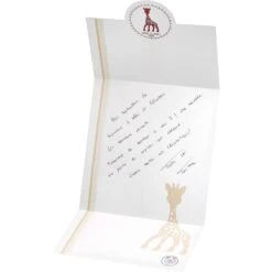 Coffret Sophie La Girafe Et Lange 120 X 120 Cm -Allobébé vl080000049 2