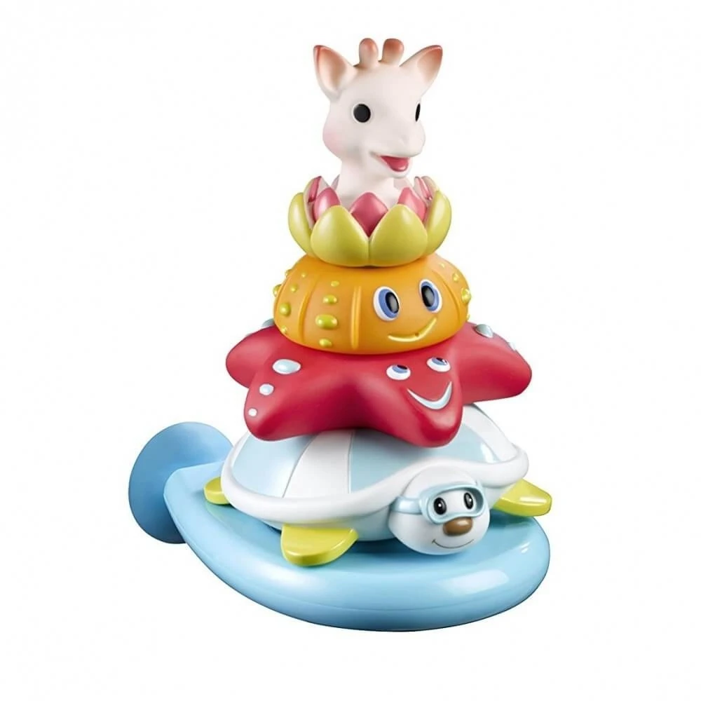 Jouets De Bain Splash And Surf Pyramide Sophie La Girafe 1 Jouets De Bain Splash And Surf Pyramide Sophie La Girafe