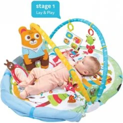 Yookidoo Tapis D'éveil Bébé Play N Nap Gymotion